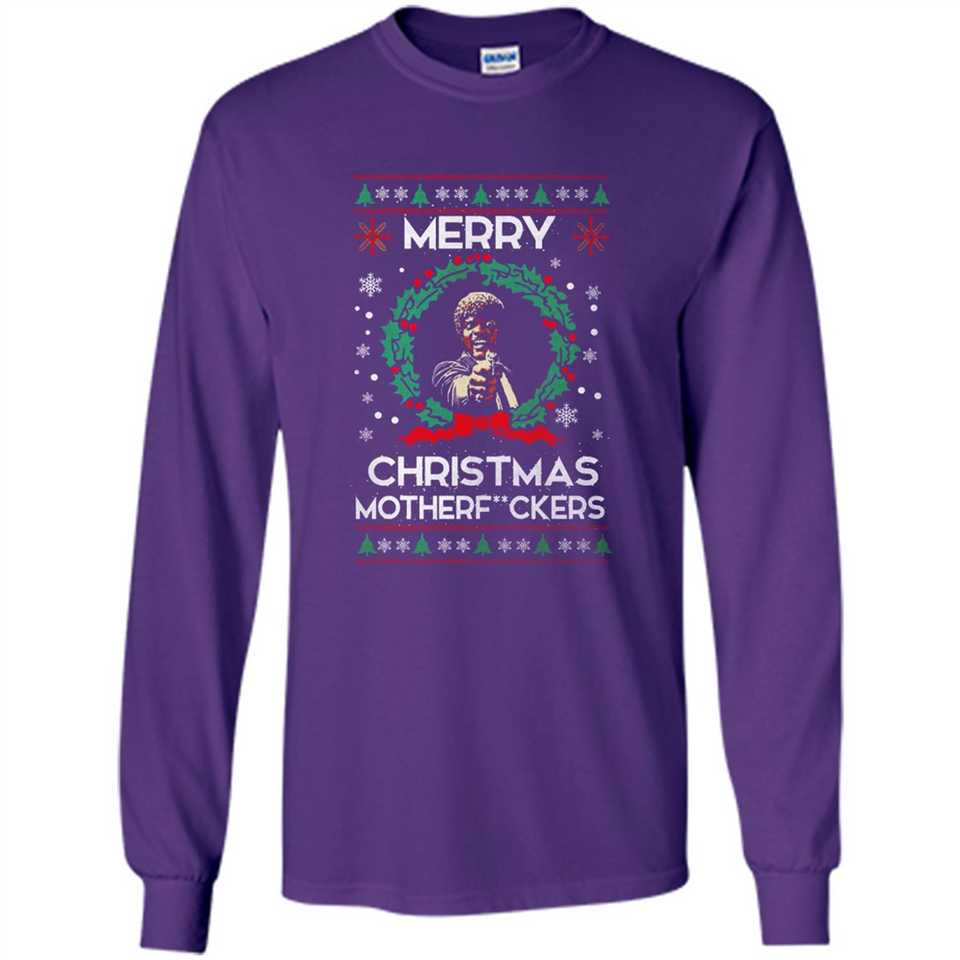 Jules Winnfield Pulp Fiction Merry Christmas Mother Fuckers PINGPONG