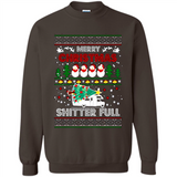 Merry Christmas Shitter Full Christmas Tree Snowman PING PONG