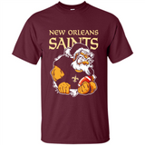 Grumpy Santa Claus New Orleans Saints Football Team PINGPONG