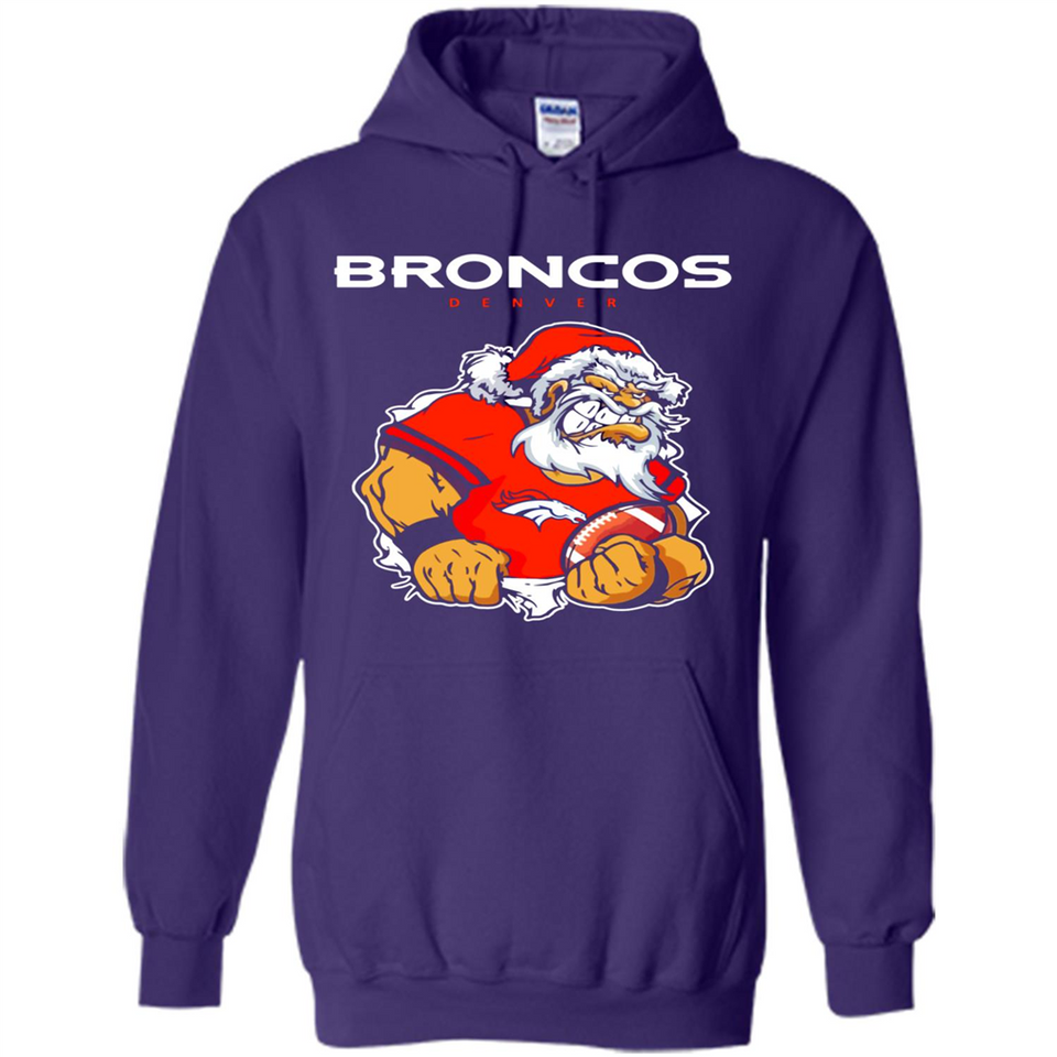 Grumpy Santa Claus Broncos Denver Football Team PINGPONG