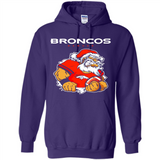 Grumpy Santa Claus Broncos Denver Football Team PINGPONG