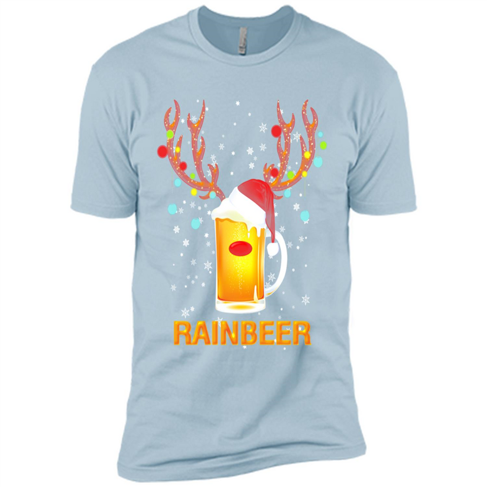 Rainbeer Funny Reindeer Beer Lover