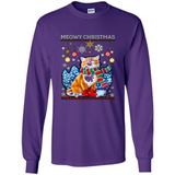 Meowy Christmas Ugly Funny Cats Lover PINGPONG