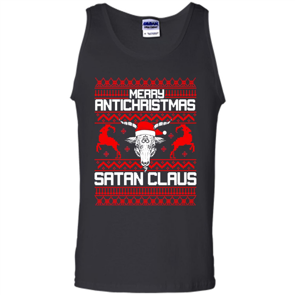 Merry Antichristmas Satan Claus - Tank Top