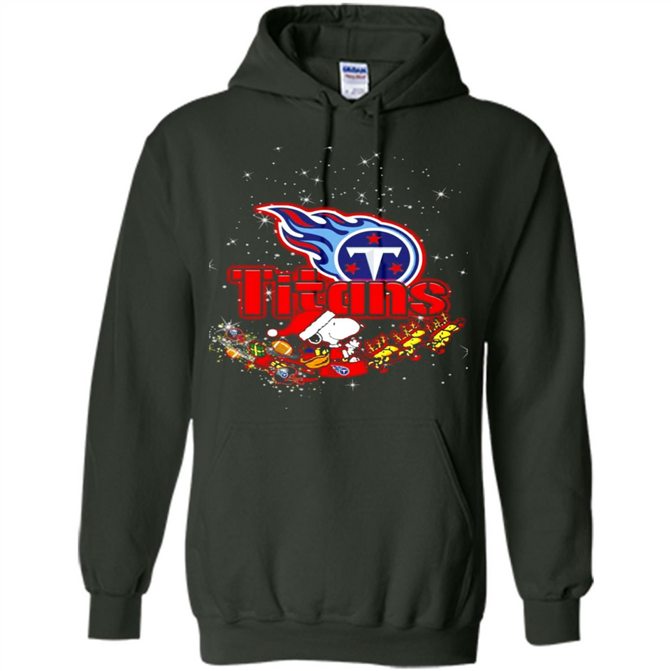 Snoopy Christmas Tennessee Titans - Hoodie