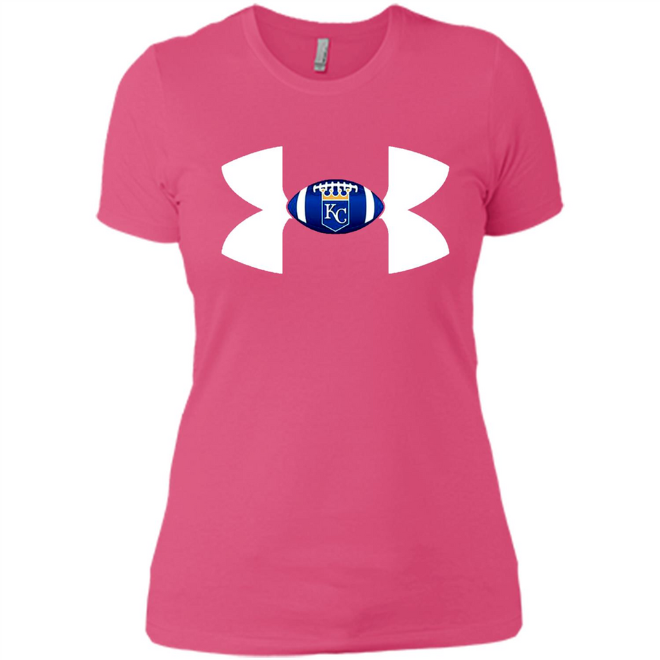 Kansas City Royals Under Armour - Ladies' Boyfriend T-Shirt