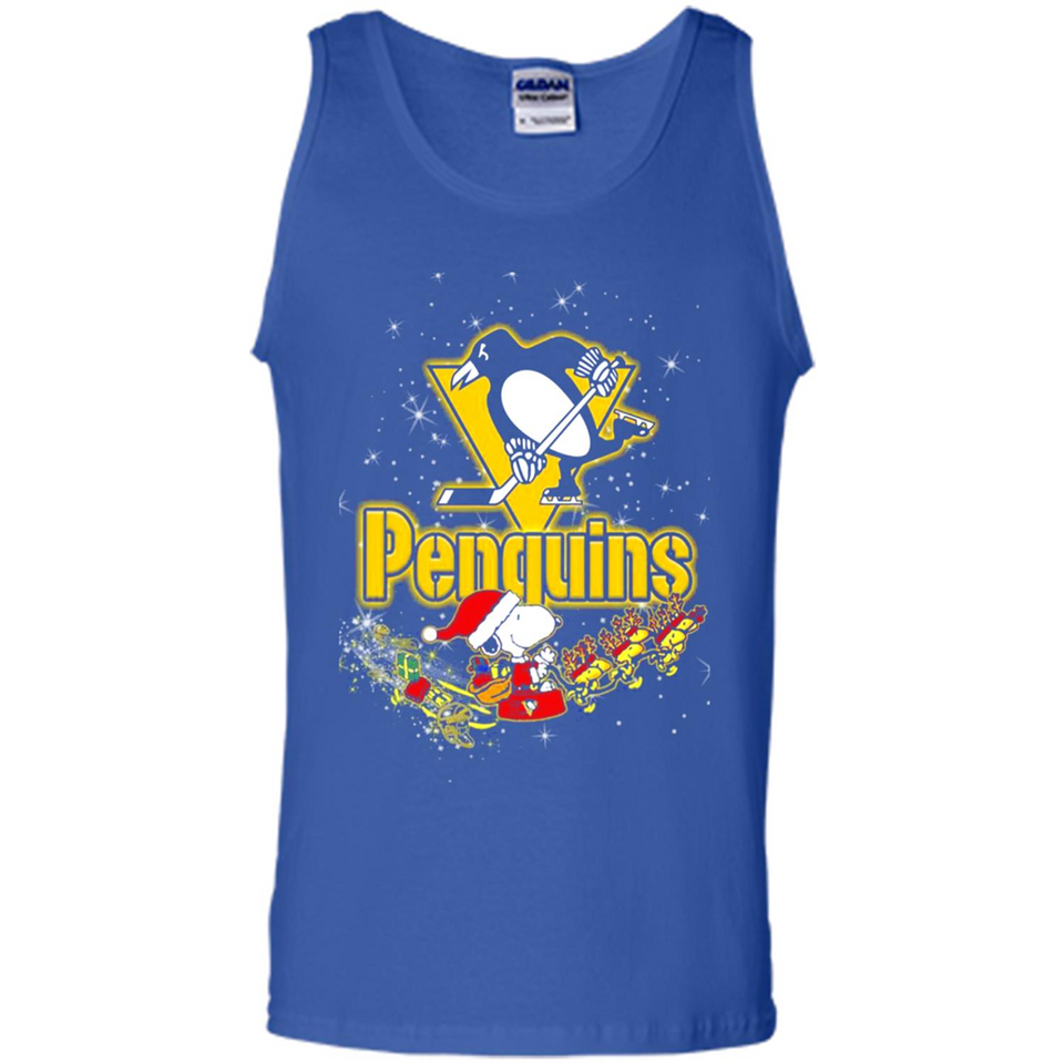 Snoopy Christmas Pittsburgh Penguins - Tank Top