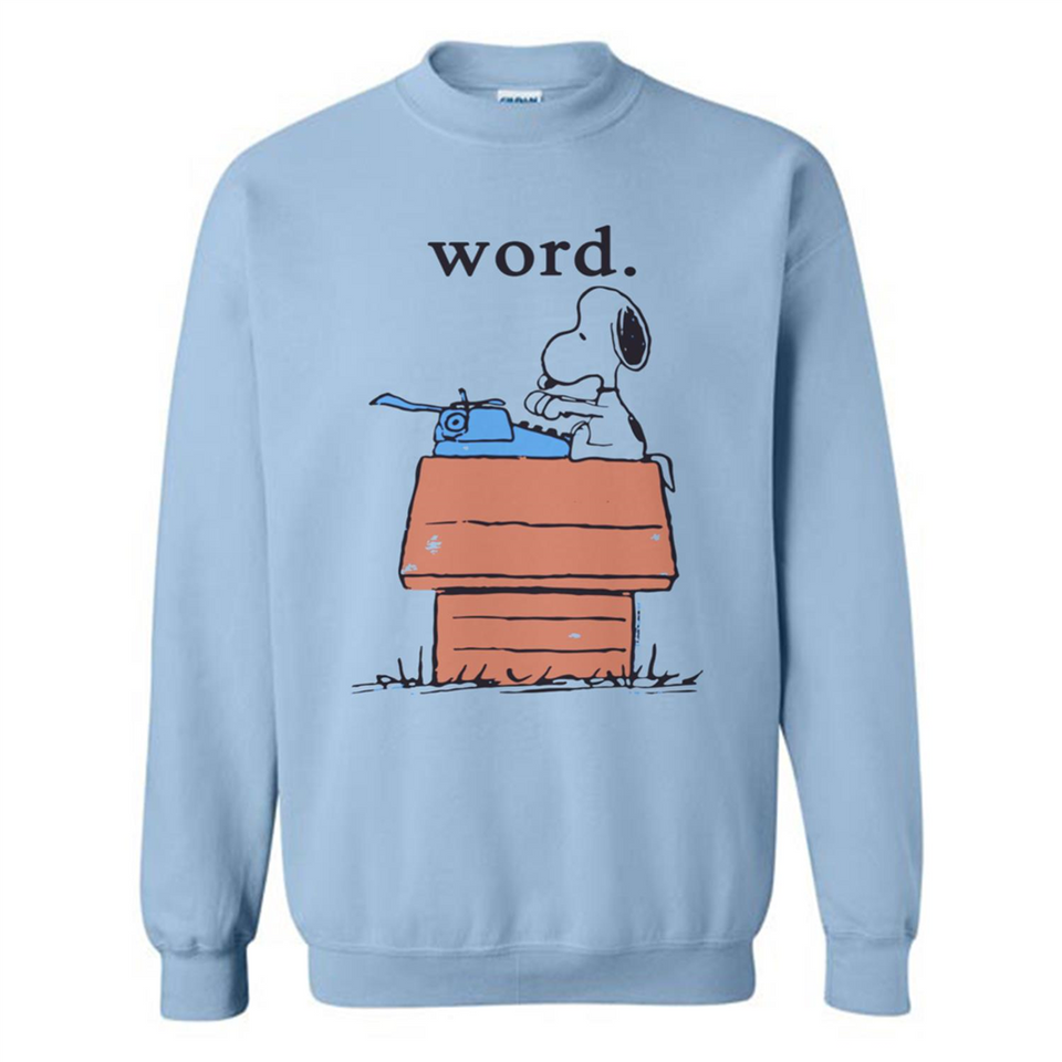 Snoopy Word - Sweatshirt