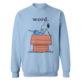 Snoopy Word - Sweatshirt