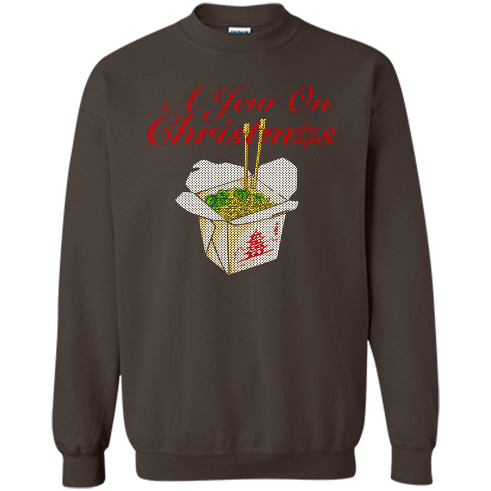Christmas Ugly Sweater A Jew On Christmas - Sweatshirt