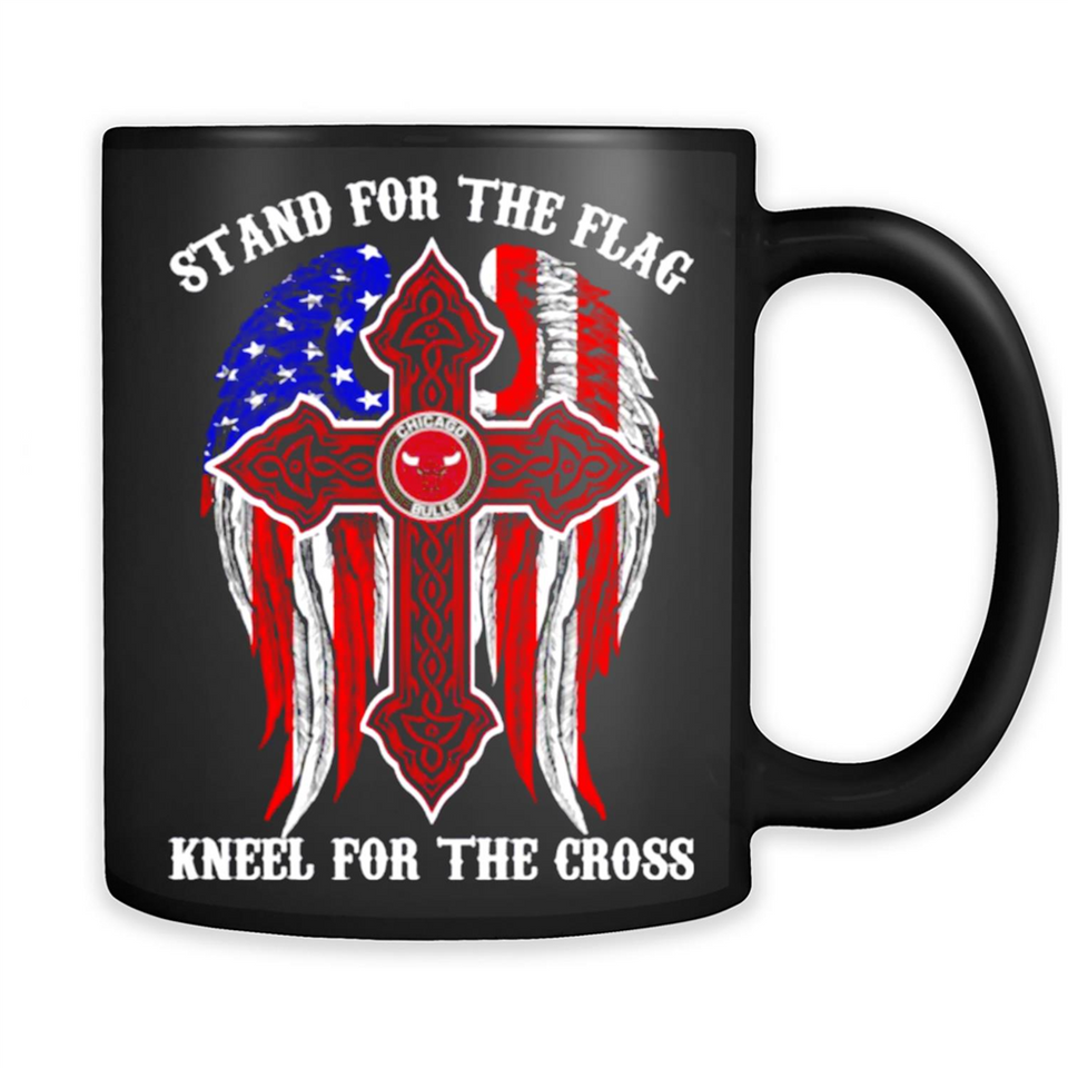Chicago Bulls - stand for the flag kneel for the cross
