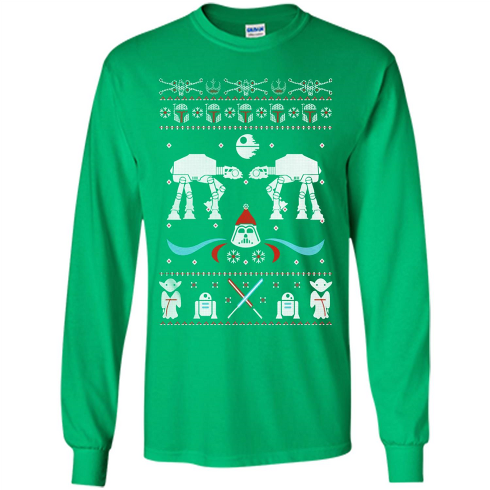Star Wars Icons Funny Ugly Christmas - Long Sleeve T-Shirt