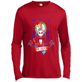 Boston Celtics Halloween The Nightmare Before Christmas - Canvas Long Sleeve T-Shirt