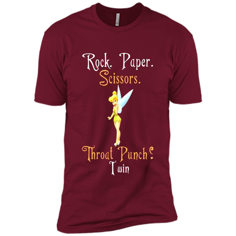 Tinker Bell Rock Paper Scissors Throat Punch I win PINGPONG