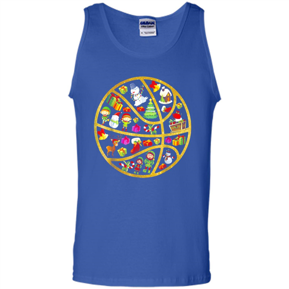 Basketball Christmas Ornament - Tank Top