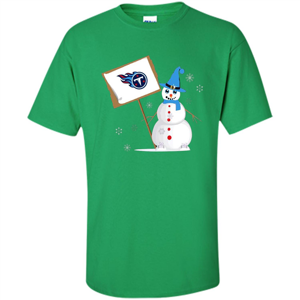 Tennessee Titans Snowman Funny