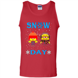 Snow Day Shirt For Dallas Cowboys Vs Minion Fans pingpong