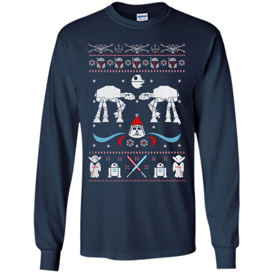 Star Wars Icons Funny Ugly Christmas - Long Sleeve T-Shirt