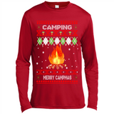 Merry Campmas Ugly Christmas - Canvas Long Sleeve T-Shirt