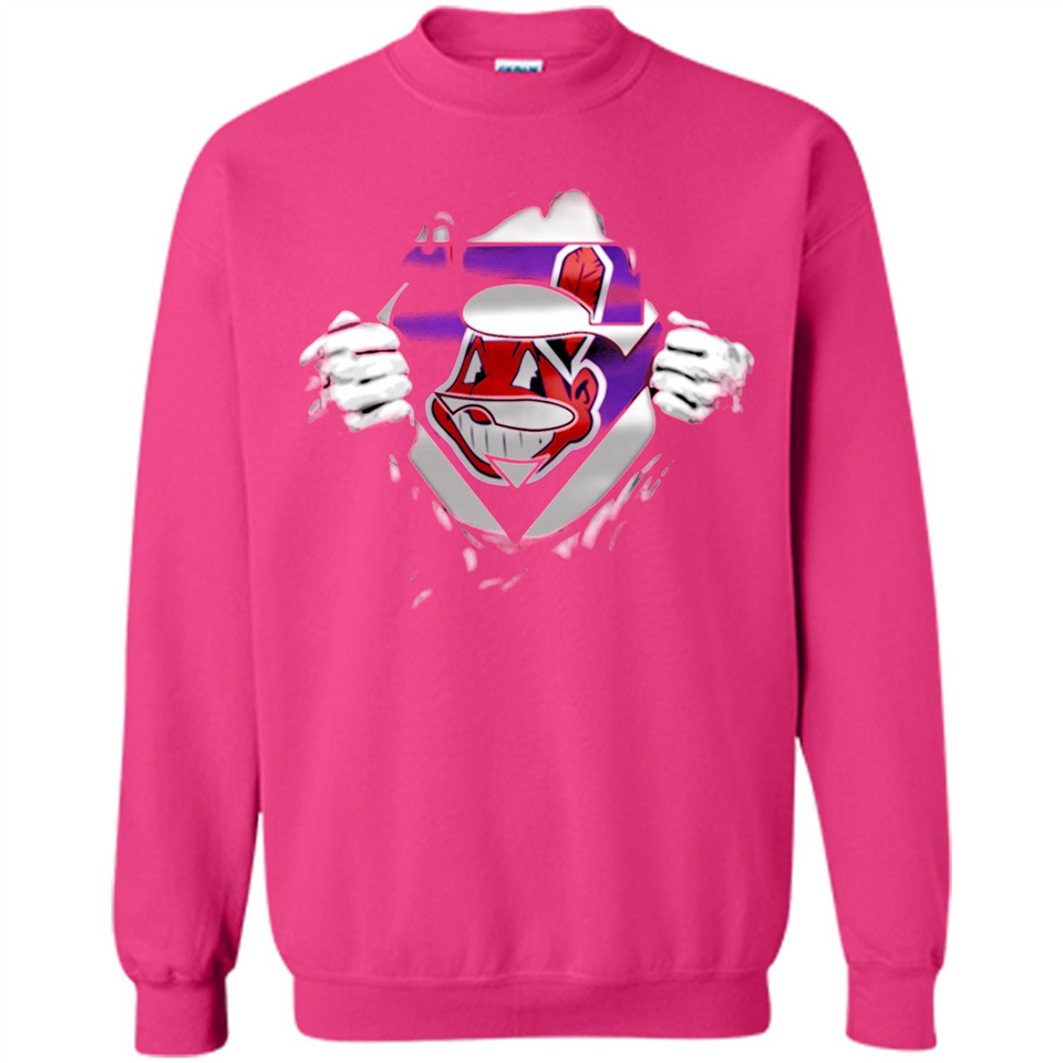 Cleveland Indians And Superman Fans - Sweatshirt