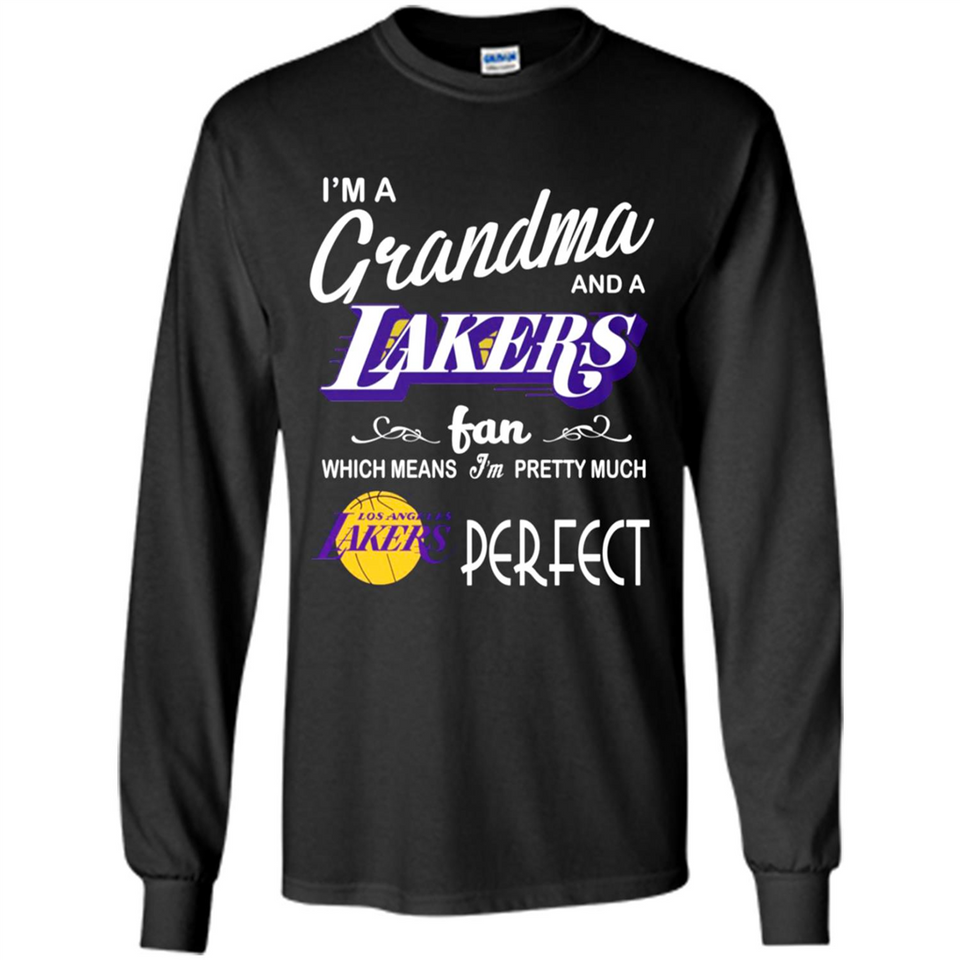 I'M A Grandma And A Los Angeles Lakers Fans