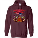 New England Patriots NFL Reindeer Funny Merry Christmas And Happy New Year