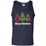 Plaid Christmas Tree Shirt Merry Christmas Plaid is Rad