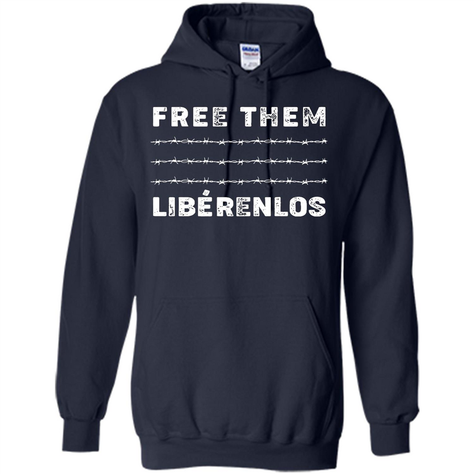 Peaceful Communities- Free Them Liberenlos Shirt PINGPONG - Hoodie