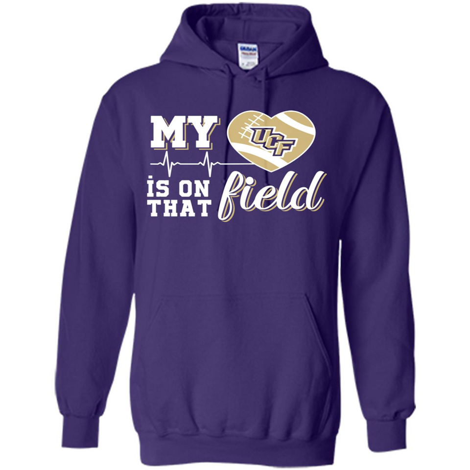 UCF Knights Football My Heart is on that Field - Hoodie
