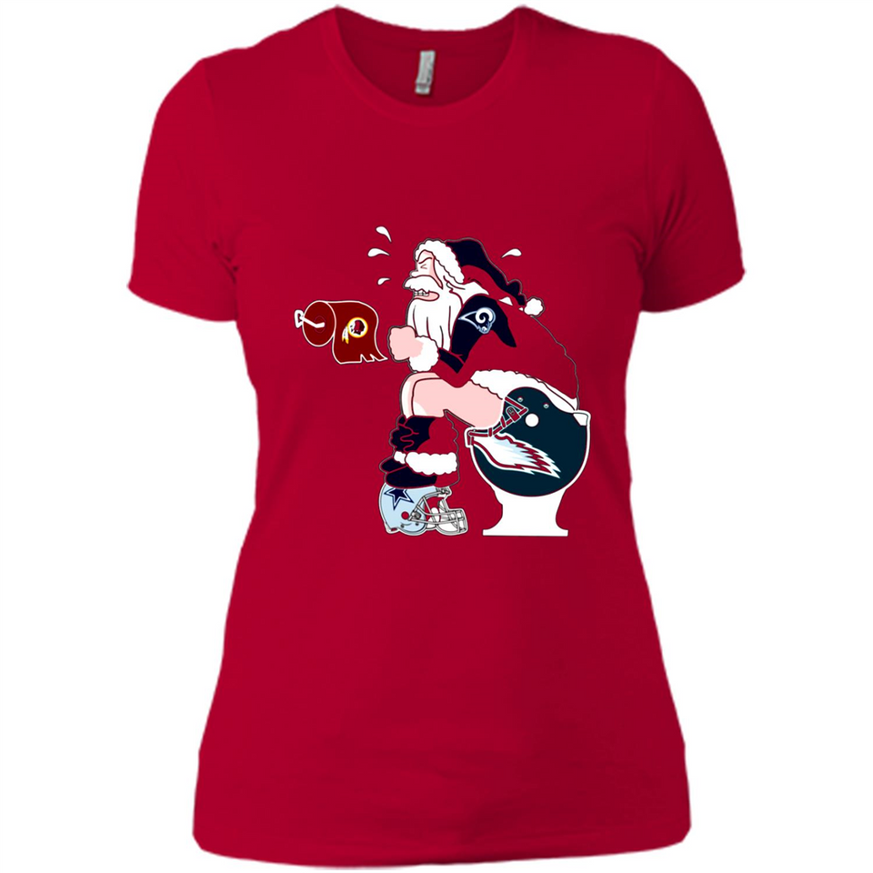 Los Angeles Rams Toilet Santa Claus PINGPONG