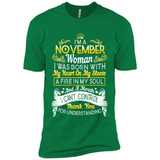 I'm A November Woman-Queen November - Premium Short Sleeve T-Shirt