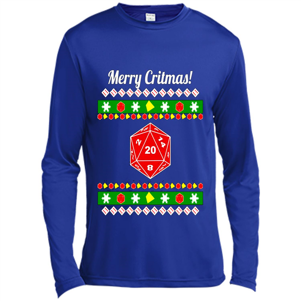 Merry Critmas ugly sweater PINGPONG