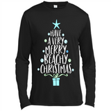 Have A Very Merry Beachy Xmas Vacation - Canvas Long Sleeve T-Shirt