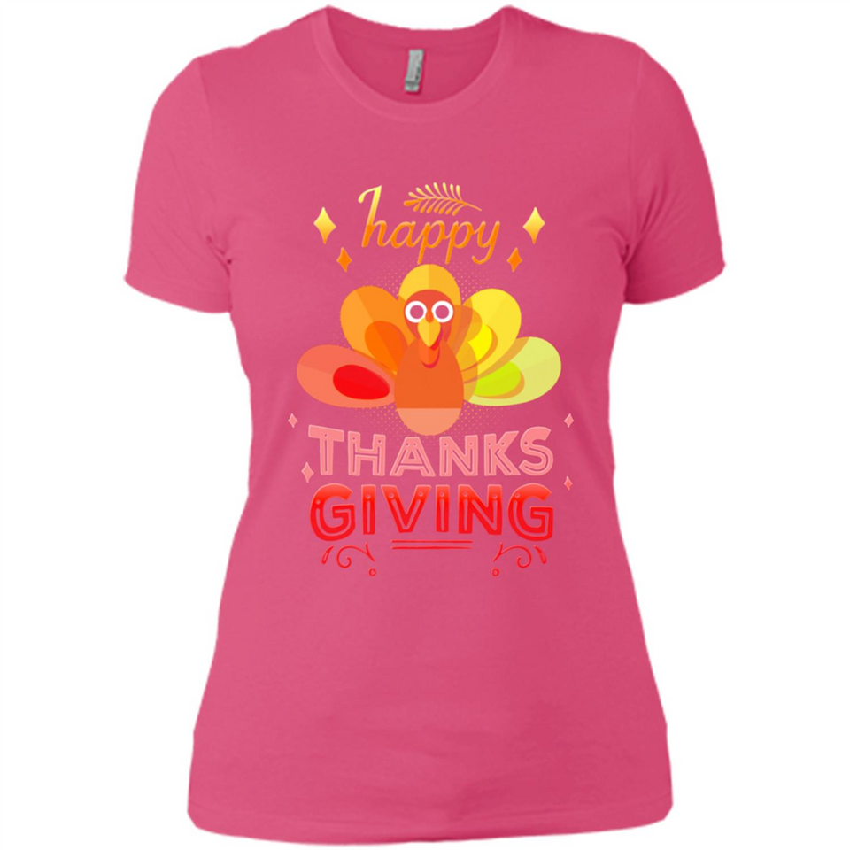 Happy Thanksgiving Turkey Day Colorful Cute