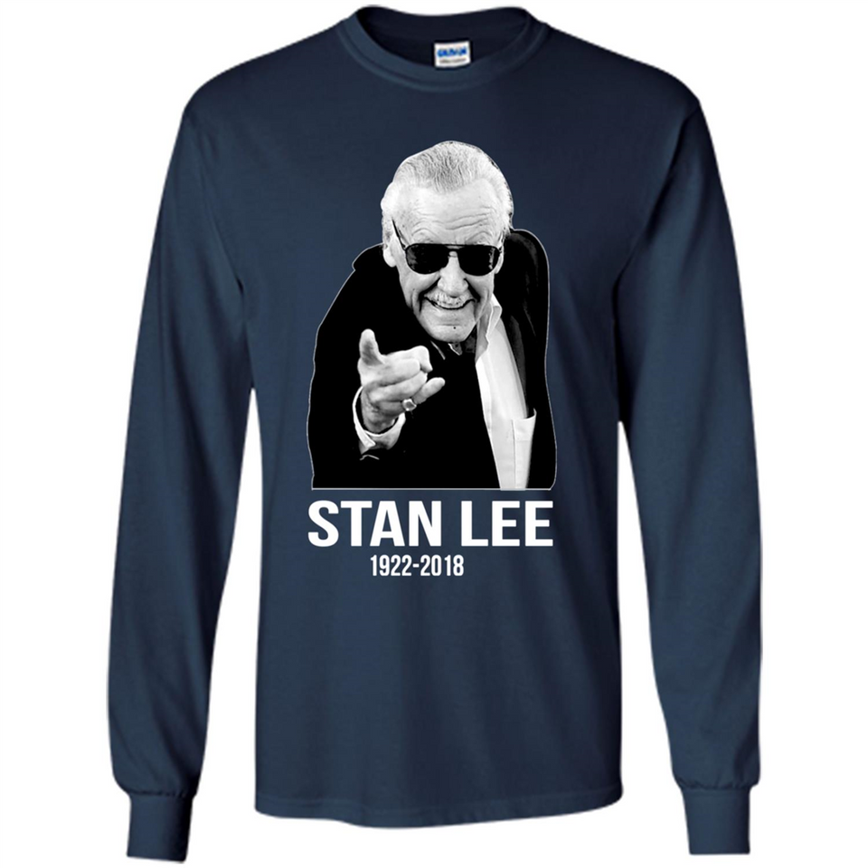 Stan Lee Rip 1922-2018 - Long Sleeve T-Shirt