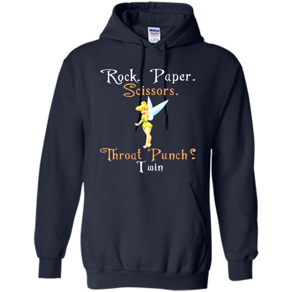 Tinker Bell Rock Paper Scissors Throat Punch I win PINGPONG
