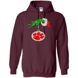 Amazing tee Clemson Tigers Glitter Grinch Monogram Ornament Christmas Gift - Sao chép - Hoodie