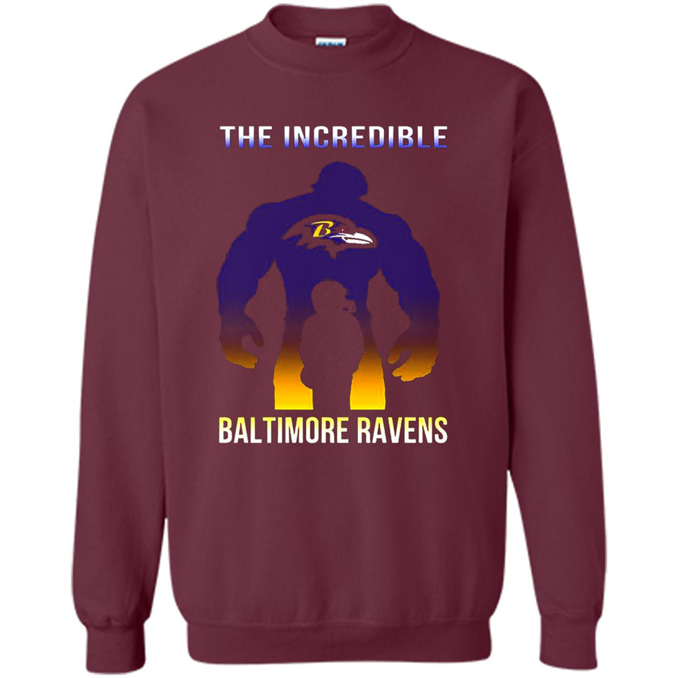 The Incredible Baltimore Ravens Hulk NFL Football