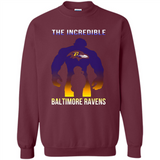 The Incredible Baltimore Ravens Hulk NFL Football