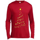 Modern Christmas Tree Light Led Merry Xmas Mug PINGPONG - Canvas Long Sleeve T-Shirt