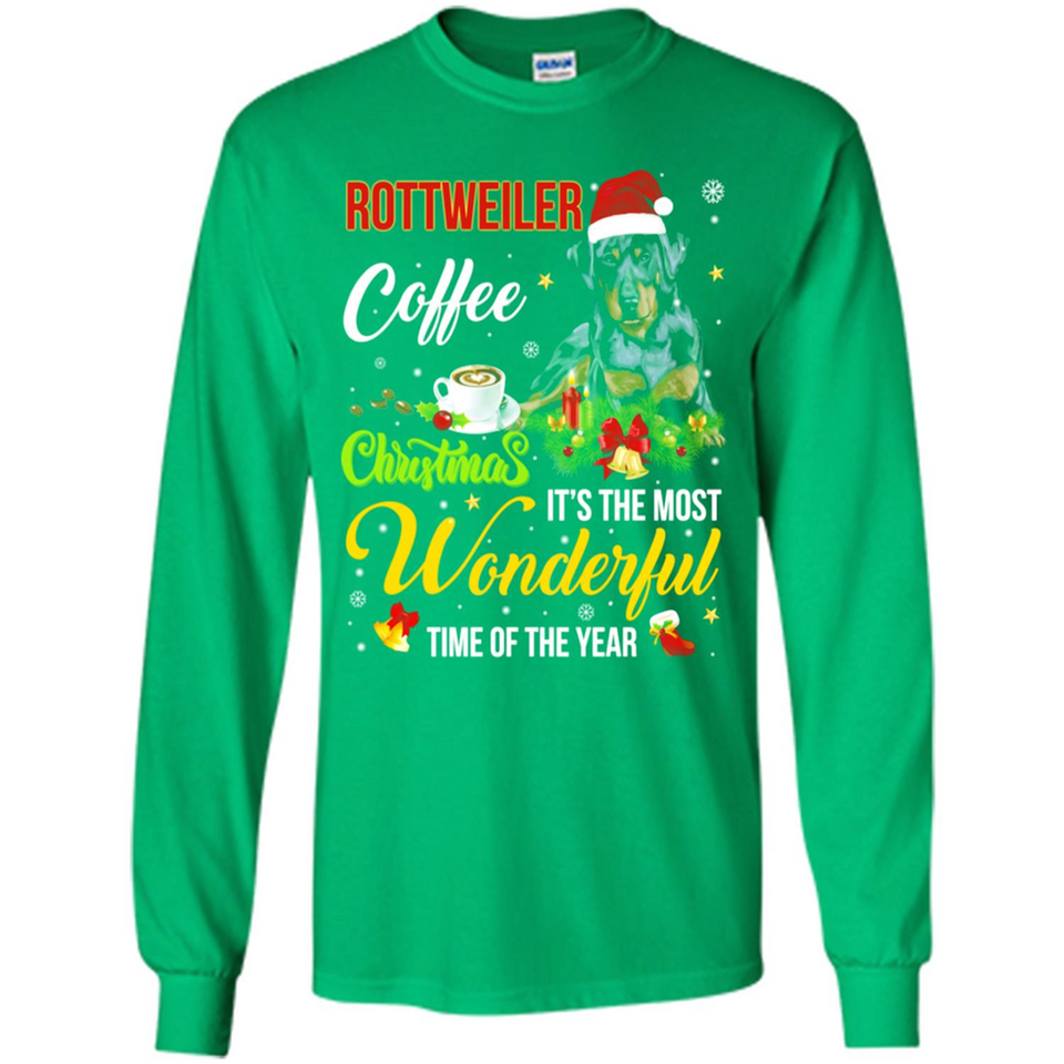 Rottweiler Coffee Wonderful Christmas