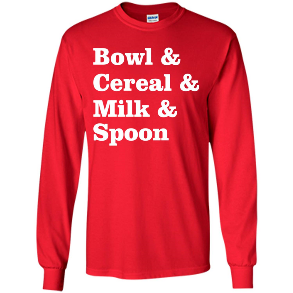 Tasty Cereal Recipe Bowl Milk Spoon