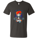Calgary Flames Halloween The Nightmare Before Christmas - Men's V-Neck
