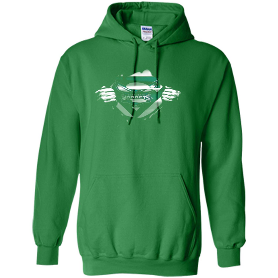 Charlotte Hornets And Superman Fans - Hoodie