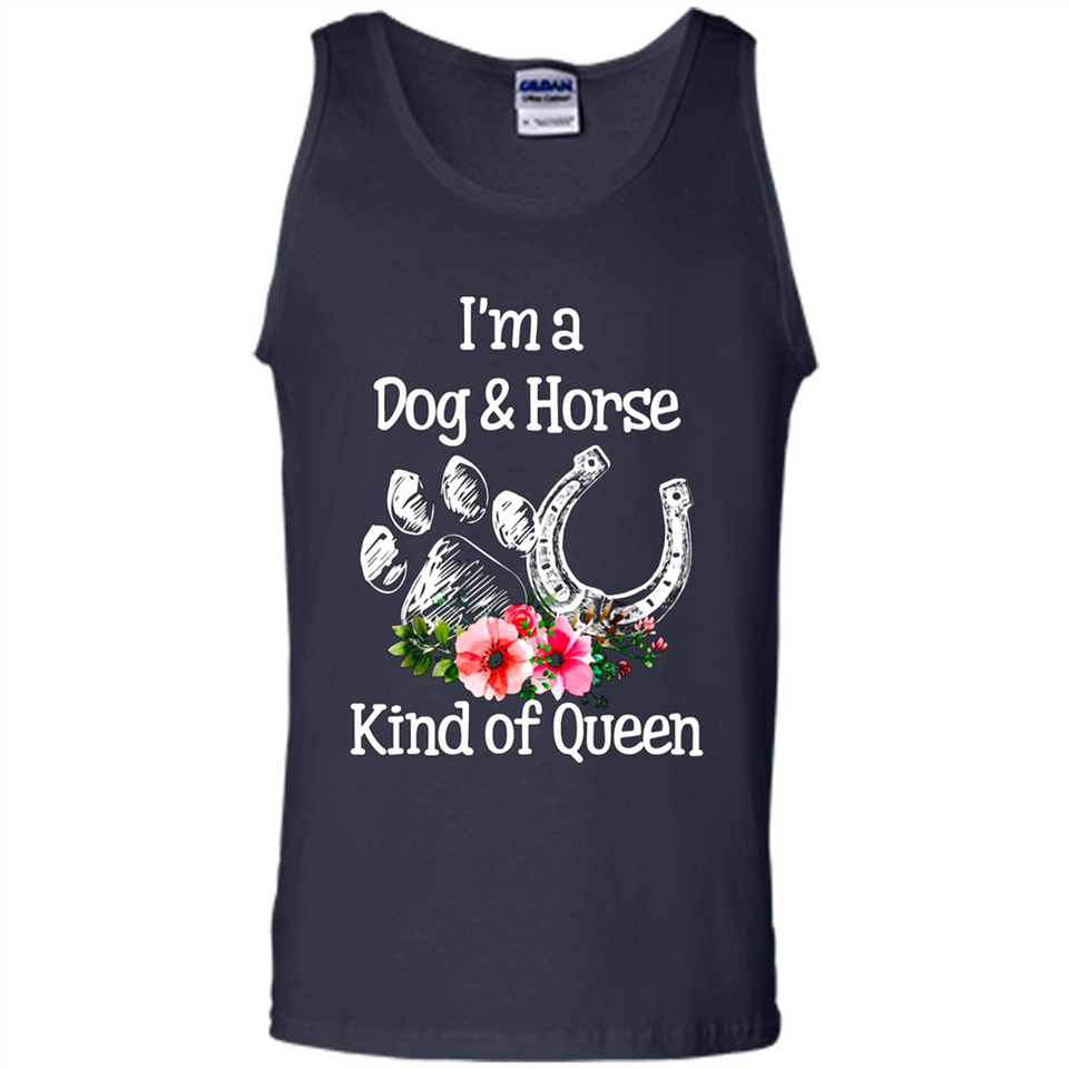 I'm A Dog & Horse Shirt Animal Lover Gift