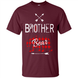 Brother Shirt Buffalo Plaid Family Camping Bear Tee - Shirt
