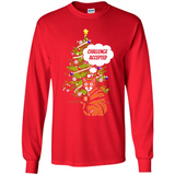 Christmas Tree Cat Long Sleeve Christmas Shirt for Cat Lover - Long Sleeve T-Shirt