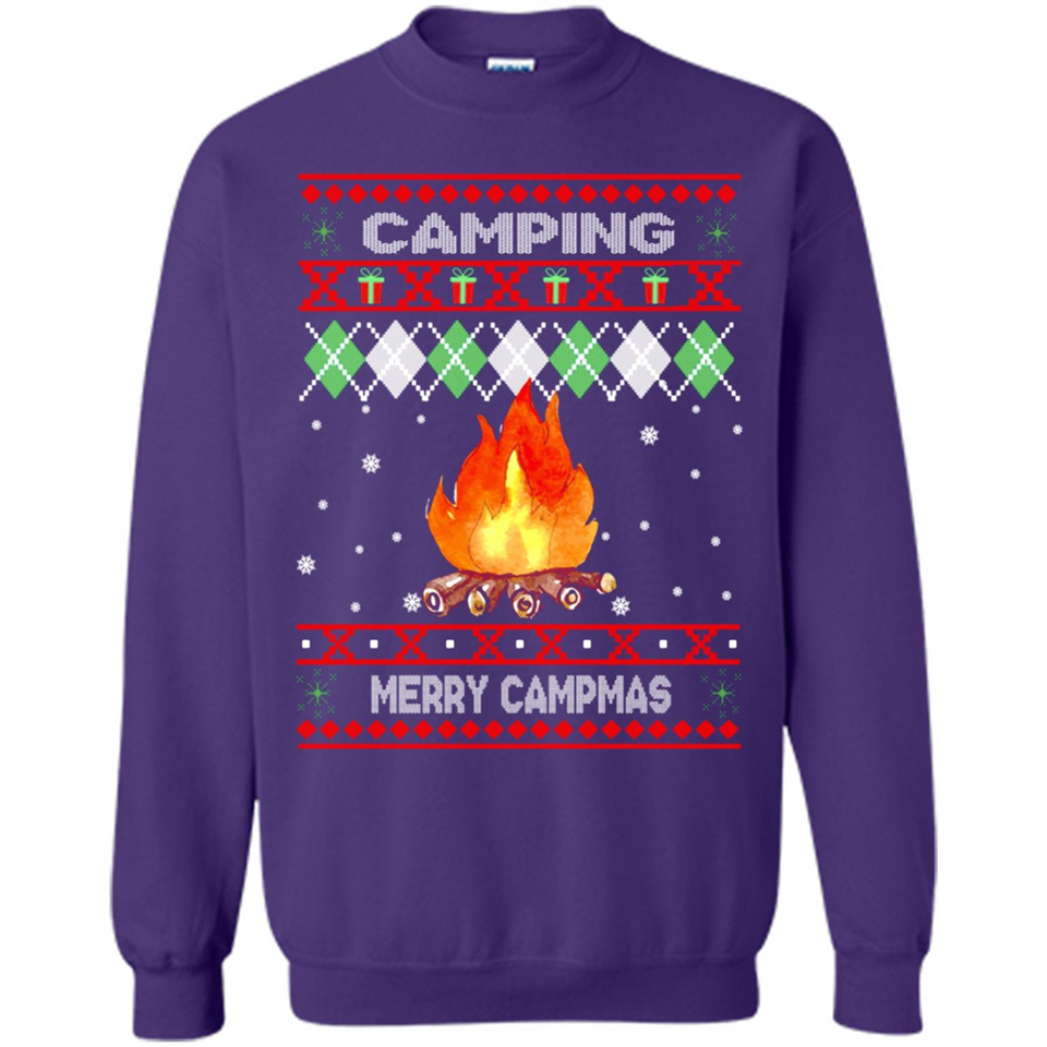 Merry Campmas Ugly Christmas - Sweatshirt