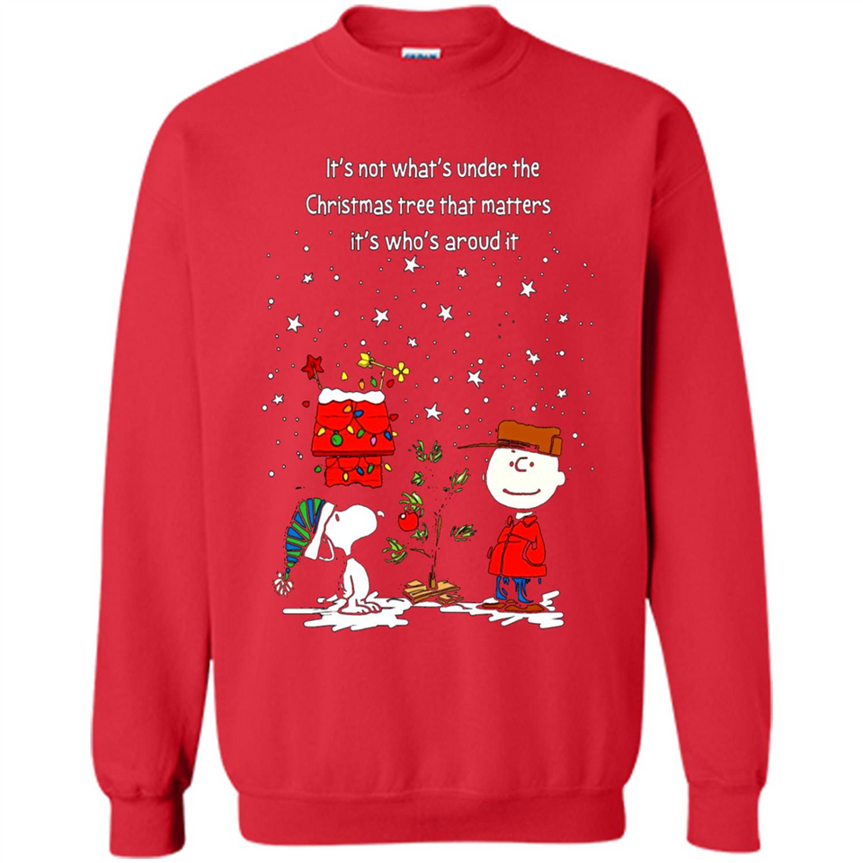 It’s Not What’s Under The Christmas Tree Snoopy Charlie Brown PING PONG