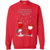 It’s Not What’s Under The Christmas Tree Snoopy Charlie Brown PING PONG
